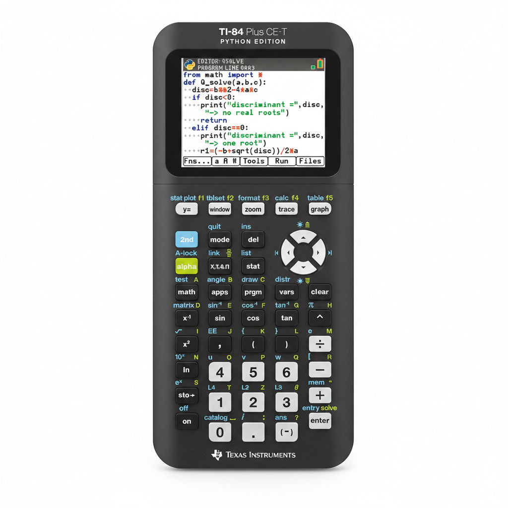 Texas Instruments | TI-84 Plus CE-T Python edition (Refurbished)