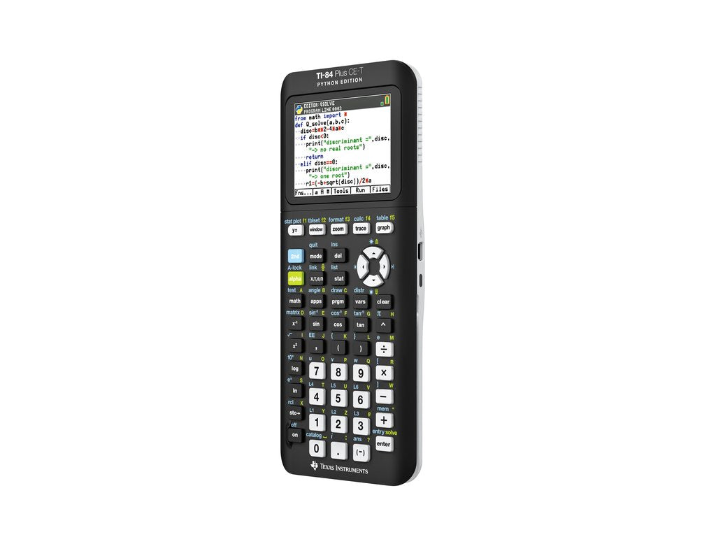 Texas Instruments | TI-84 Plus CE-T Python edition (Refurbished)